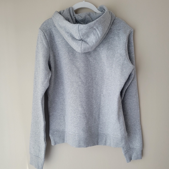 Nike Club Fleece Hooded Sweatshirt NWOT Size Medium Gray - Picture 5 of 6